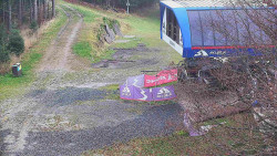 Lanovka - výstupní stanice