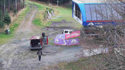 Lanovka - výstupní stanice