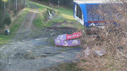 Lanovka - výstupní stanice