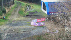 Lanovka - výstupní stanice