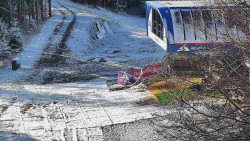 Lanovka - výstupní stanice