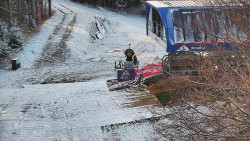 Lanovka - výstupní stanice