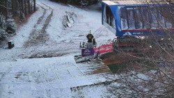 Lanovka - výstupní stanice