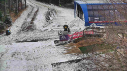 Lanovka - výstupní stanice