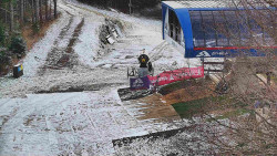 Lanovka - výstupní stanice