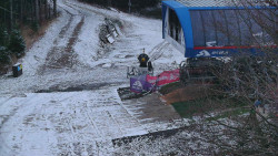 Lanovka - výstupní stanice