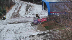 Lanovka - výstupní stanice