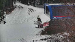 Lanovka - výstupní stanice