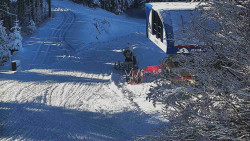 Lanovka - výstupní stanice