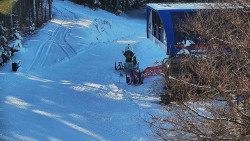 Lanovka - výstupní stanice