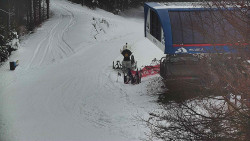 Lanovka - výstupní stanice