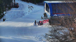 Lanovka - výstupní stanice