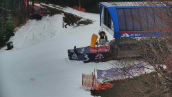 Lanovka - výstupní stanice