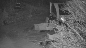 Skiareál Bílá - Lanovka - výstupní stanice - 8.12.2025 v 18:01 Skiareál Bílá - Lanovka - výstupní stanice - 8.12.2025 v 18:01