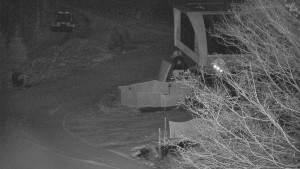 Skiareál Bílá - Lanovka - výstupní stanice - 8.12.2025 v 23:01 Skiareál Bílá - Lanovka - výstupní stanice - 8.12.2025 v 23:01