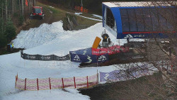 Lanovka - výstupní stanice