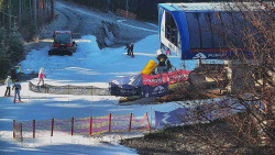 Lanovka - výstupní stanice