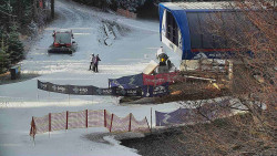 Lanovka - výstupní stanice