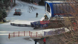 Lanovka - výstupní stanice