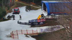 Lanovka - výstupní stanice