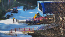 Lanovka - výstupní stanice