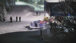 Lanovka - výstupní stanice