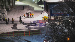 Lanovka - výstupní stanice