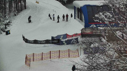 Lanovka - výstupní stanice