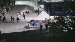 Lanovka - výstupní stanice