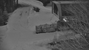 Skiareál Bílá - Lanovka - výstupní stanice - 13.2.2026 v 17:31 Skiareál Bílá - Lanovka - výstupní stanice - 13.2.2026 v 17:31