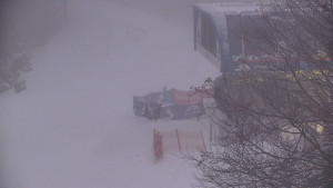 Skiareál Bílá - Lanovka - výstupní stanice - 22.2.2026 v 06:31 Skiareál Bílá - Lanovka - výstupní stanice - 22.2.2026 v 06:31