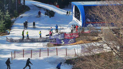 Lanovka - výstupní stanice