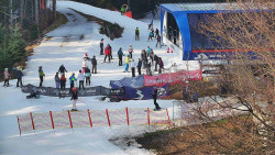 Lanovka - výstupní stanice