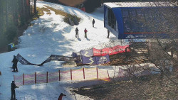 Lanovka - výstupní stanice