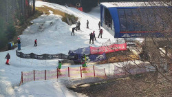 Lanovka - výstupní stanice