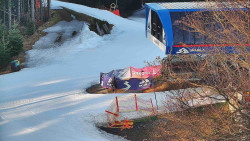 Lanovka - výstupní stanice