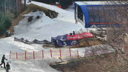 Lanovka - výstupní stanice