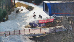 Lanovka - výstupní stanice