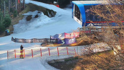 Lanovka - výstupní stanice