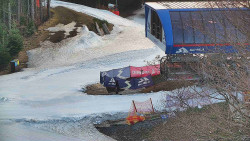 Lanovka - výstupní stanice