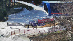 Lanovka - výstupní stanice