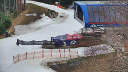 Lanovka - výstupní stanice