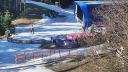 Lanovka - výstupní stanice