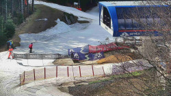 Lanovka - výstupní stanice