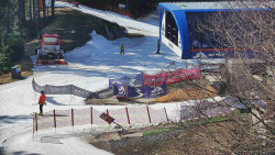 Lanovka - výstupní stanice