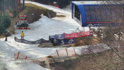 Lanovka - výstupní stanice