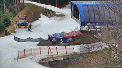 Lanovka - výstupní stanice