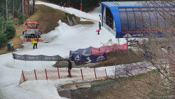 Lanovka - výstupní stanice