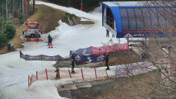 Lanovka - výstupní stanice