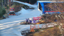 Lanovka - výstupní stanice